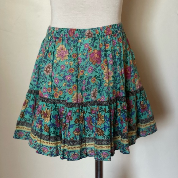 Spell | Little Gypsies Turquoise Folk Town Skirt | 5Y - Picture 2 of 15